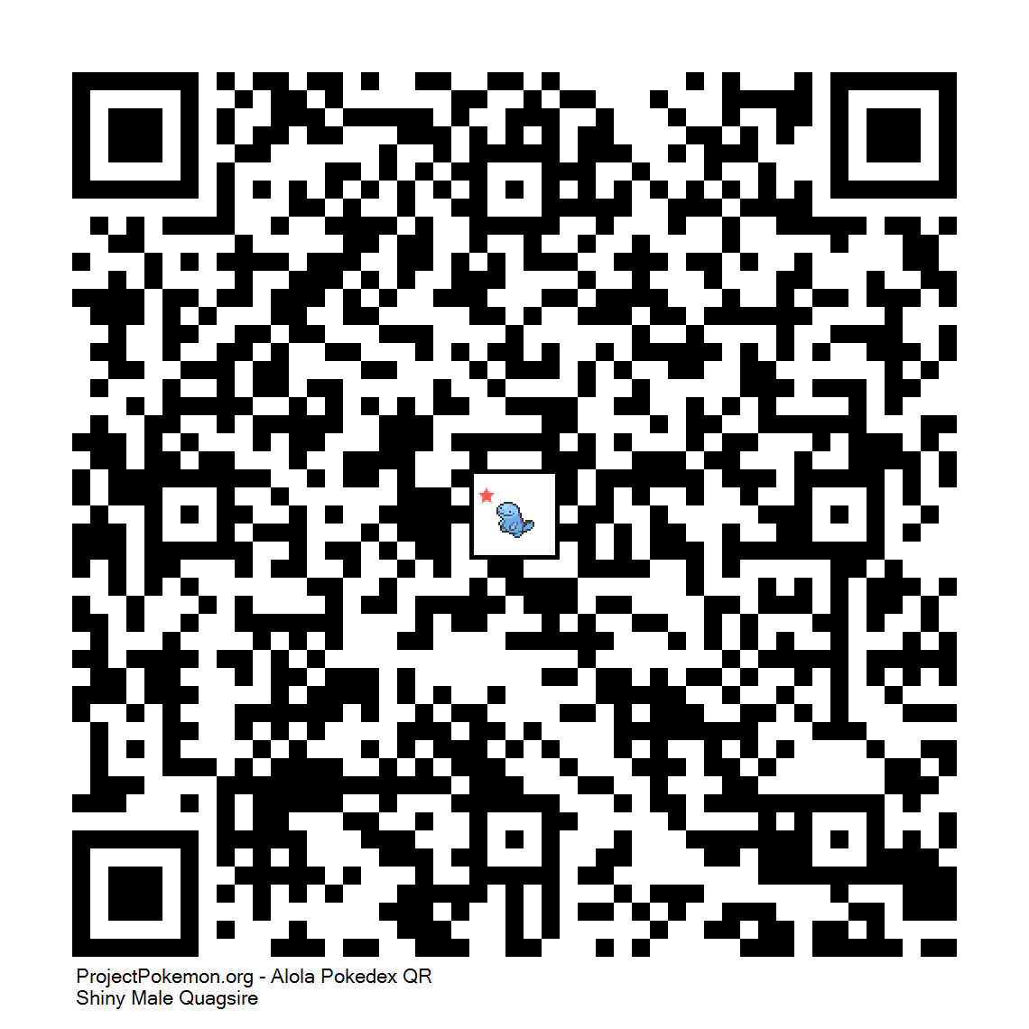 Cdigo QR de Quagsire variocolor